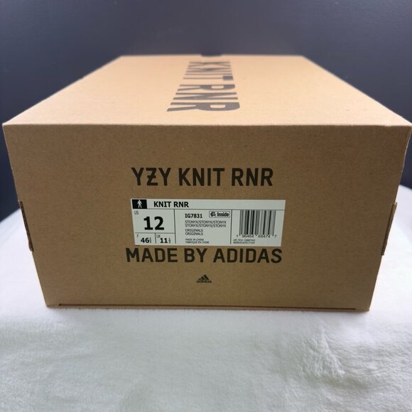 🔥 YZY Knit RNR "Stone Carbon" | Size 12 (IG7831) 🔥 - Picture 9 of 9